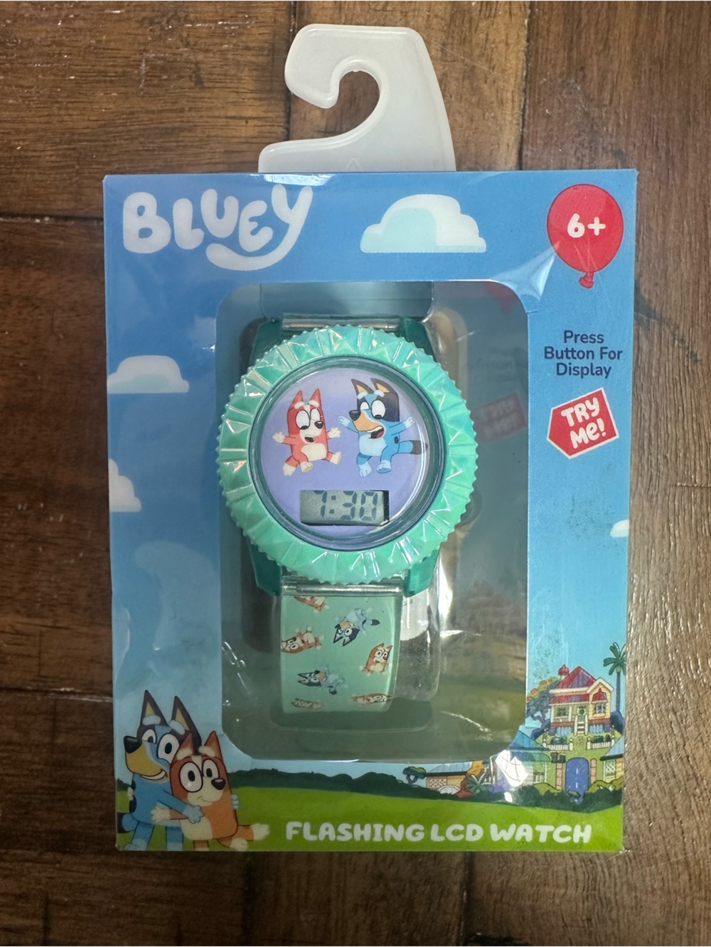 NEW Bluey Flashing LCD Childrens Watch